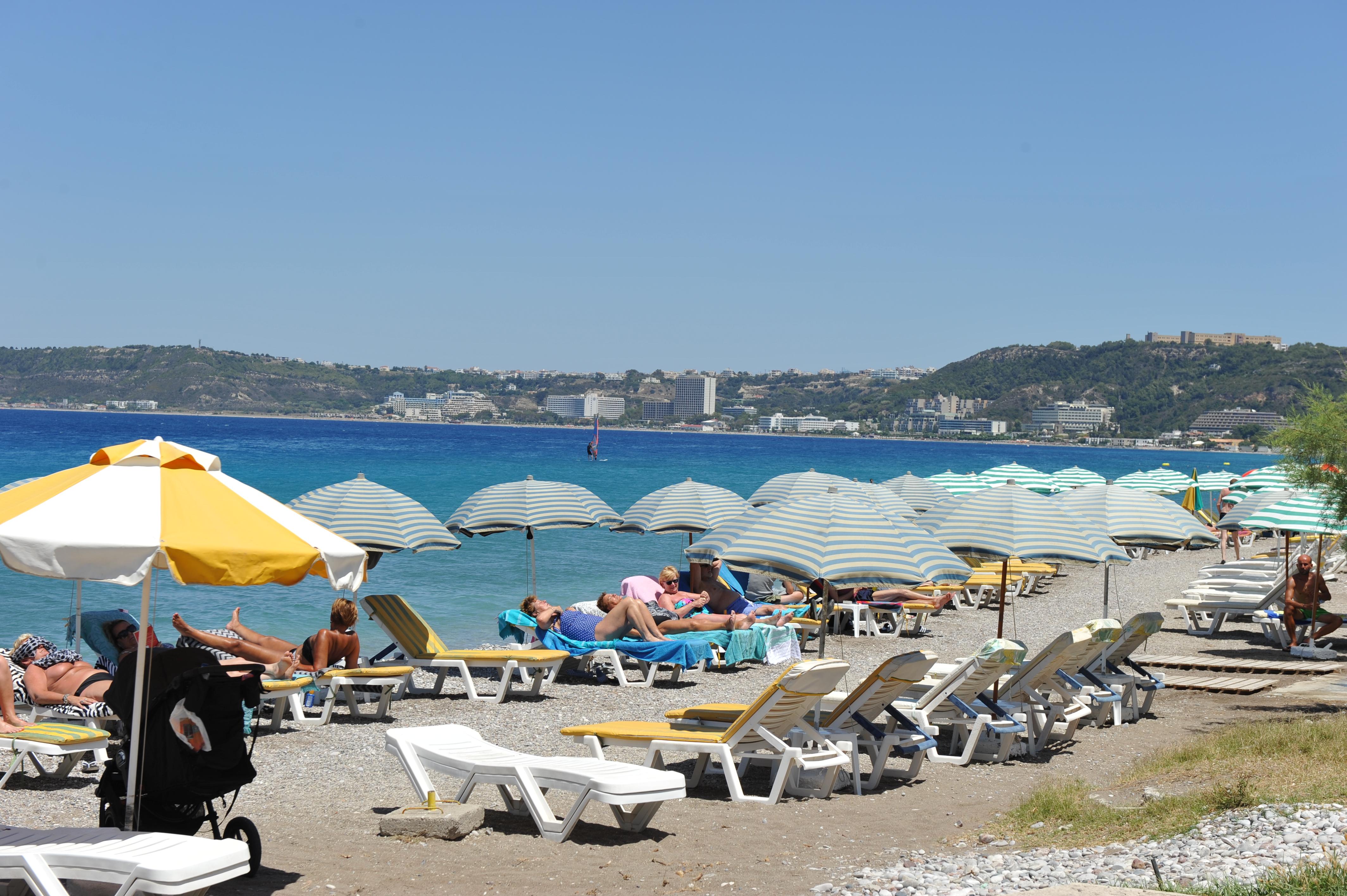 Heleni Beach Hotel Lalyssos Eksteriør billede